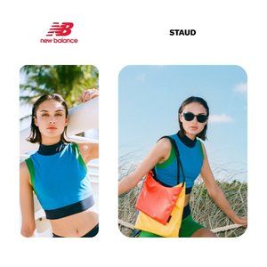 NEW BALANCE X STAUD Performance CROP TOP XL